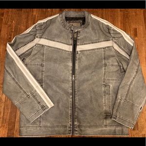 BKE Faux Leather Jacket